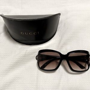 Gucci oversized square sunglasses